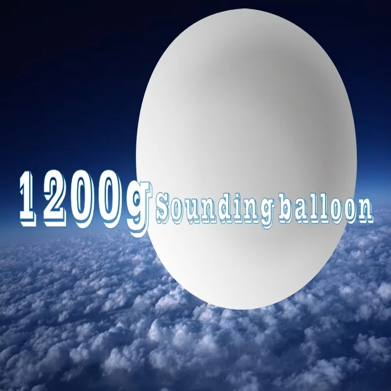 1200 gram Go to travel in the space high altitude weather meteorological balloon