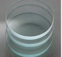 1PCS 110~180mm Armoured  tempering glass toughened glass stalinite Plat Lens Thickness 10 15 20mm Tempered glass Lens