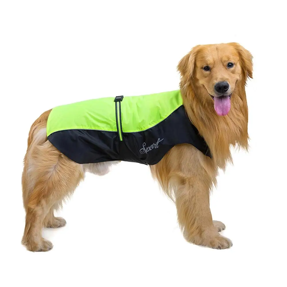 Pet Dog Clothes Raincoat Jumpsuit Jackets Assault Summer Rainy Day Waterproof Coat For Dog Cat Pet Supplies Big Size S-9XL