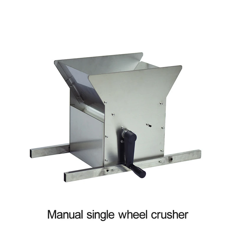 Crusher Manual Single Wheel Crusher Household Small Grape Strawberry Blueberry Fruit Crusher Household Wine Making Equipment