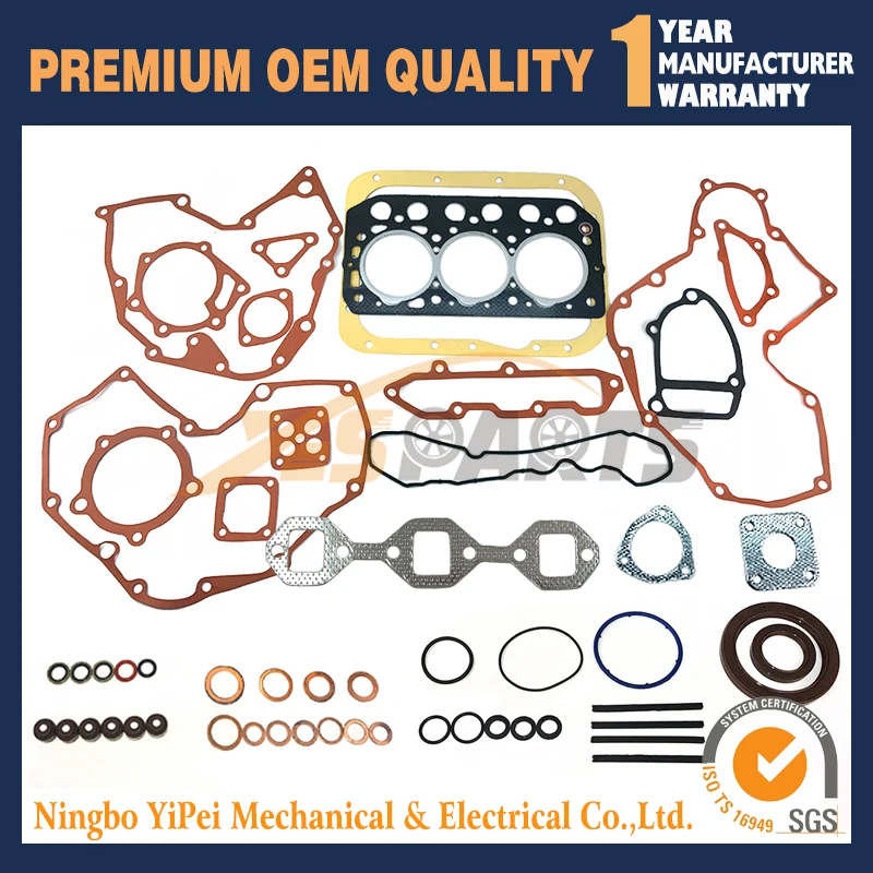 S3L S3L2 Engine New Cylinder Head + Full Gasket kit For Mitsubishi Excavator