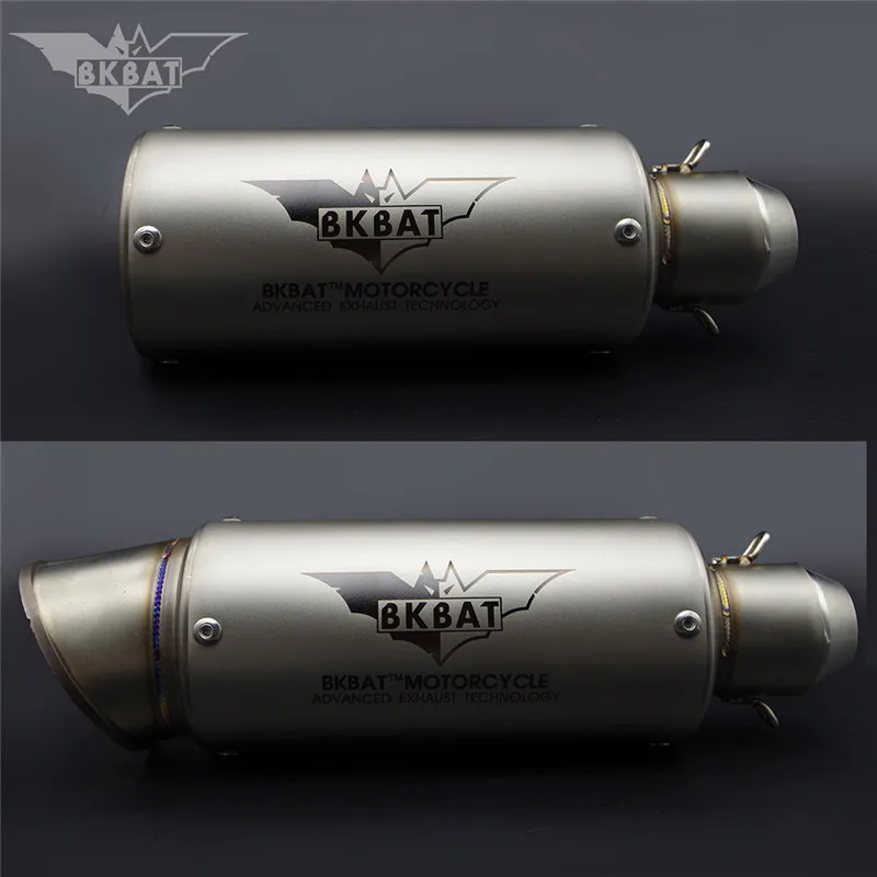 Motorcycle Exhaust Muffler 51mm 61mm Pitbike Escape Project For suzuki escudo hayabusa vstrom dl650 gn 250 bandit 1200 gs 500