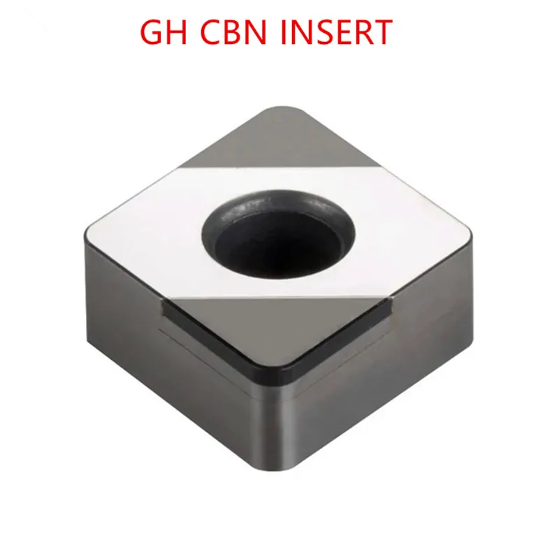 CCGT060204 CCGT09T304 CBN-Einsätze mit zwei PCBN-Spitzen, Hartmetall-Drehwerkzeuge, DCGT11T304 CNC-Schneidwerkzeuge für Stahl- und Metallbearbeitung – Detail 2