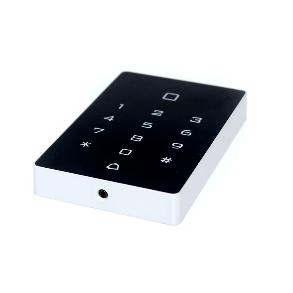 WIFI Tuya APP Backlight Touch Access Control keypad RFID 125khz Card Reader Waterproof Wiegand 26 Input Output 2000 User
