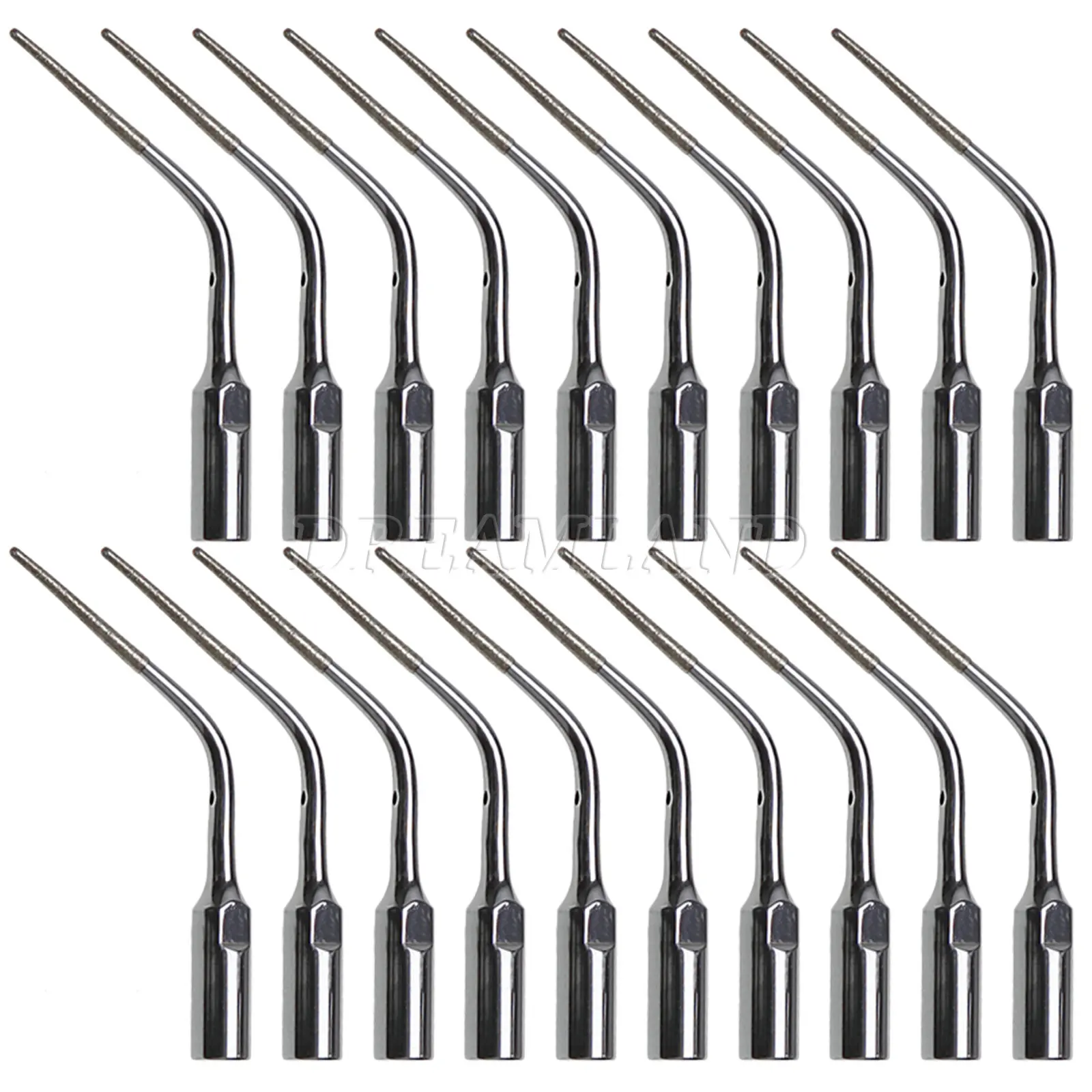 20PCS Dental Endodontics Tips Fit DTE&SATELEC NSK Ultrasonic Scaler ED3D