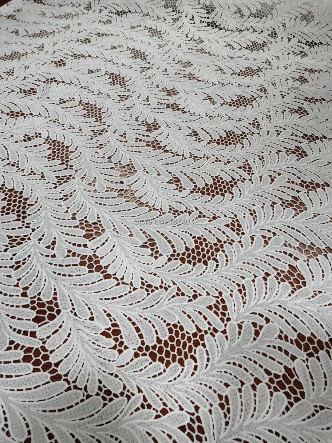 

African Cord Water soluble Lace 2019 Latest French guipure Lace Fabric Nigeria For Evening Dress High Quality white lace fabric