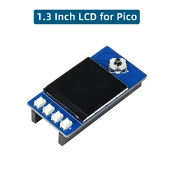 Raspberry Pi Pico W 1.3 Inch LCD Display Module for Pico 65K RGB Colors 240×240 Pixels Embedded ST7789 Driver SPI Interface IPS