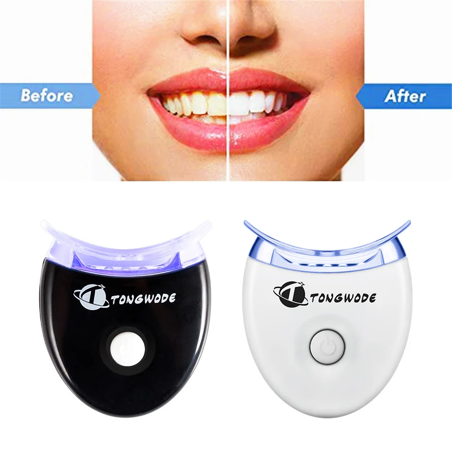 5 LED Chips Teeth Whitening Accelerator Cleaning Teeth Whitening Light  Stains Dental Bleaching Equiptment