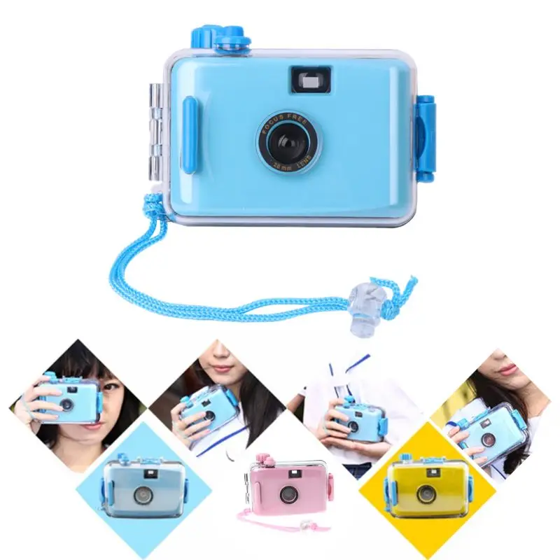 2022 New Underwater Waterproof Lomo Camera  Mini Cute 35mm Film With Housing Case New