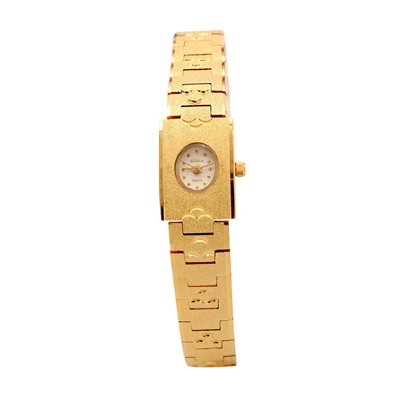 Women Watches Classic Sand Gold Retro Women\'s Watch Exquisite Non Fading Decorative Bracelet Small Gold Elegant Watch Women