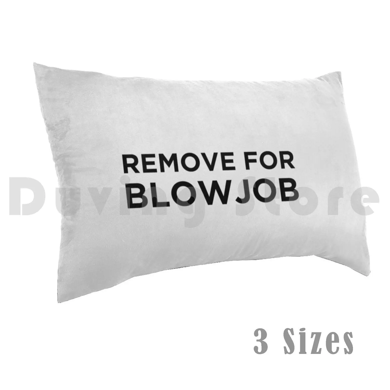 Black Remove For Pillow Case DIY 50*70 Remove Blow Remove Before Funny