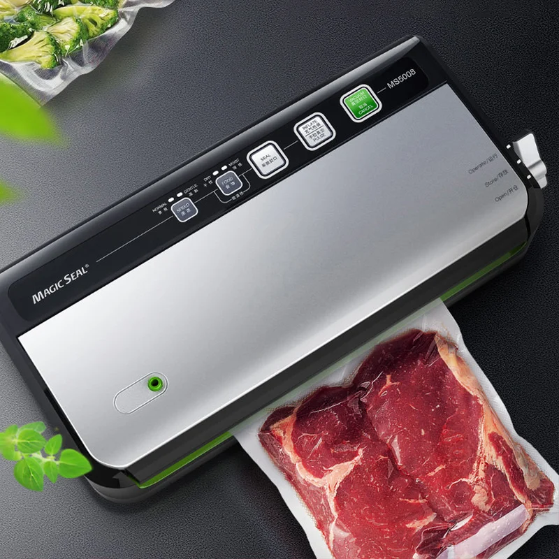 Segel Ajaib MS5008 Penyegel Makanan Vakum Basah Mesin Penyegel Vakum Terbaik Mesin Penyegel Vakum Makanan Rumah Profesional