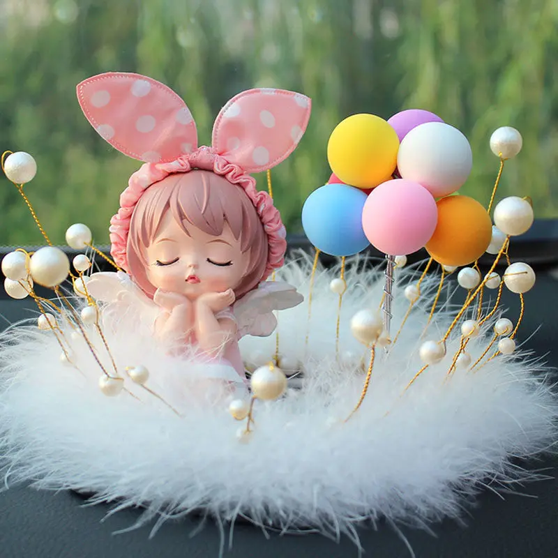 

Car Accessories Decoration Creative Cute Annie Angel Car Decoration Car Perfume Beautiful Car Supplies Lady