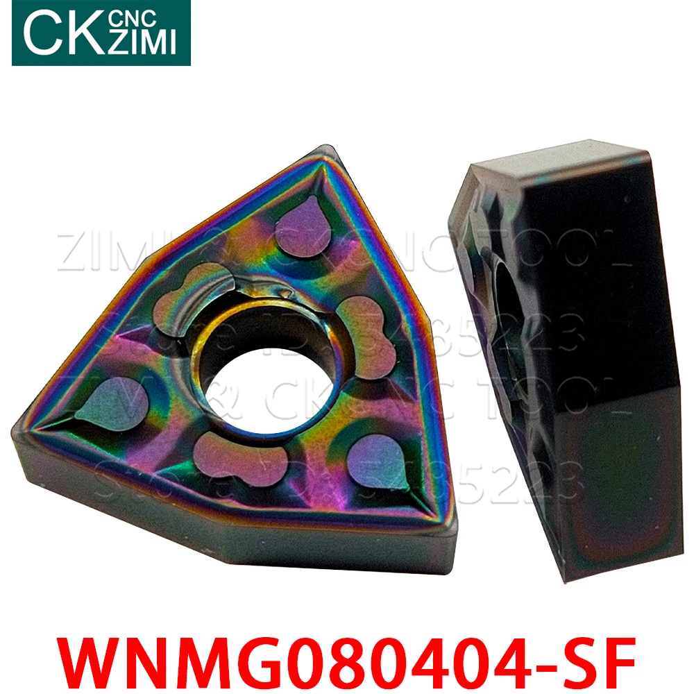 WNMG080404-SF WNMG431-SF WNMG 080404 SF كربيد الخارجية تحول أدوات CNC الميكانيكية مخرطة القاطع أدوات ل الصلب الصلب