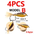 4 piezas B