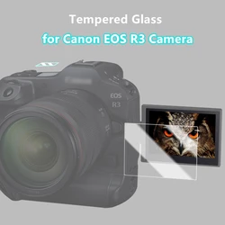 R 3 / EOSR3 Camera Original 9H Camera Tempered Glass LCD Screen Protector for Canon EOS R3 Camera Anti-Scratch Protective Film