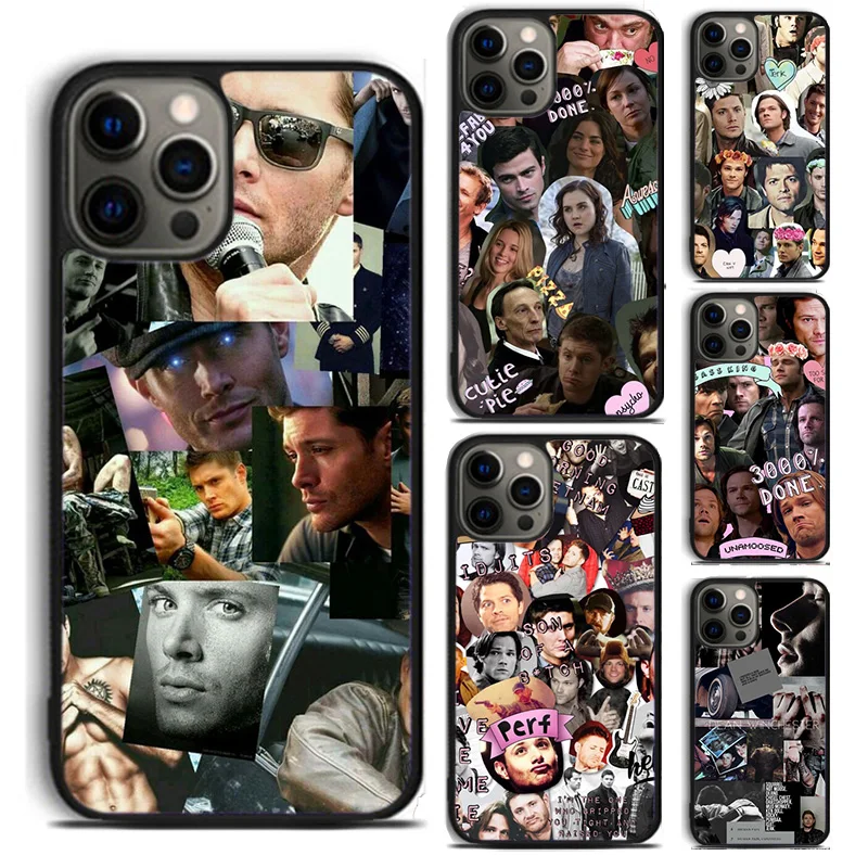 Supernatural Collage phone Case Cover For iPhone 15 14 6 7 8 Plus X XR XS SE2020 Apple 11 12 13 mini Pro Max coque