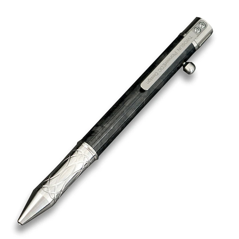 Titanium Alloy Tactical Pen Defense Pen Self-defense Portable Tool Multi-function Survival Pen Outside Broken Window