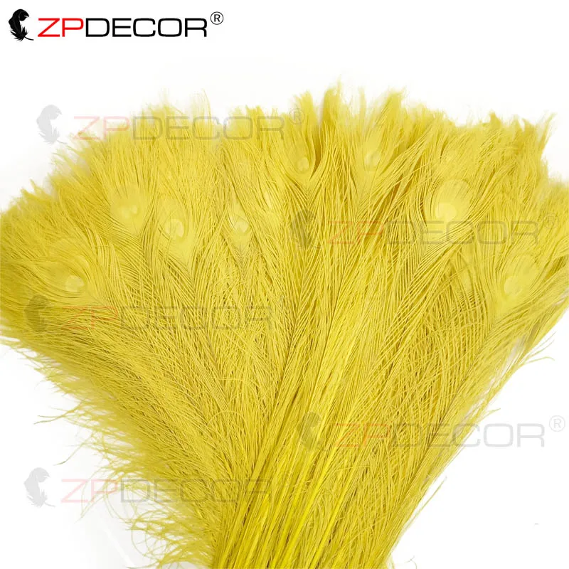 Inch32~36 80-90CM Beautifully Dyed Tails Peacock Feathers