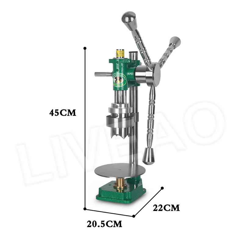 Commercial Fresh Coconut Opening Tool Manual Opener Lid Machine Save Effort Steel Capping Cover Cutter