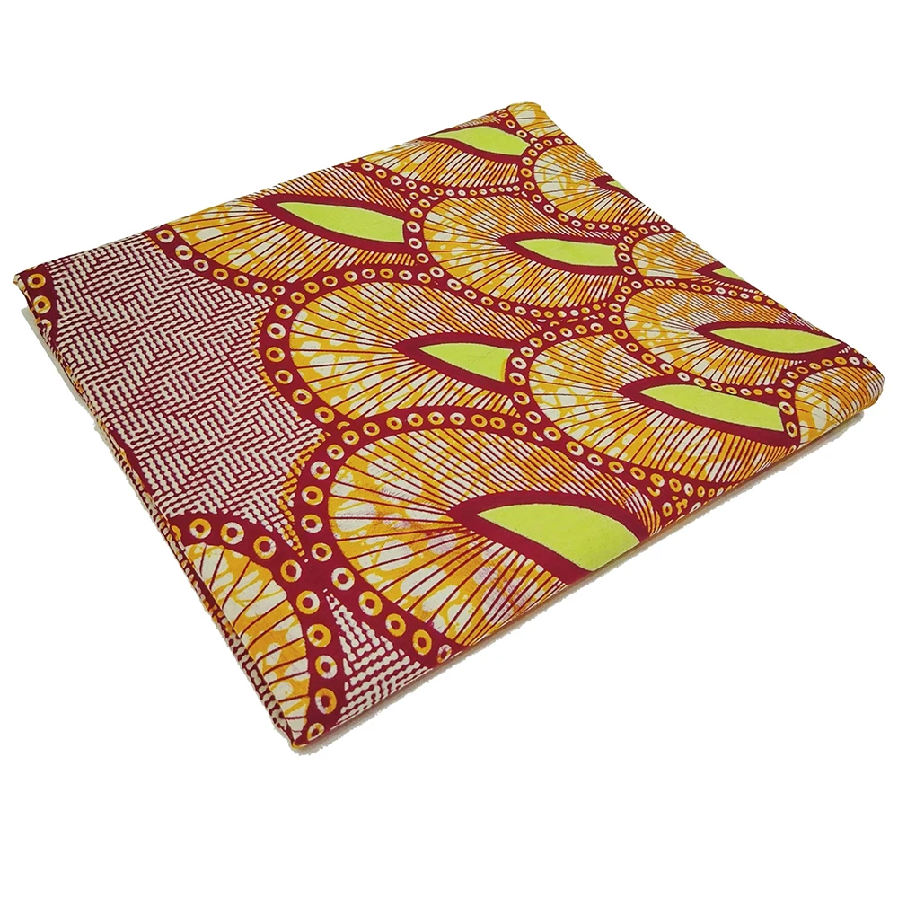 African Wax Prints Nigerian Ankara Printed Fabric 100% Cotton African Fabric Real Wax Fabric