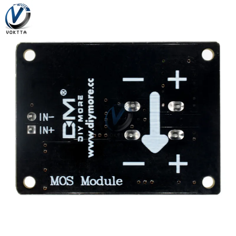 3V 5V Low-Voltage MOSFET Switch Module 12V 24V 36V Switch Module P-Channel Effect Tube For PWM Control Motor Speed