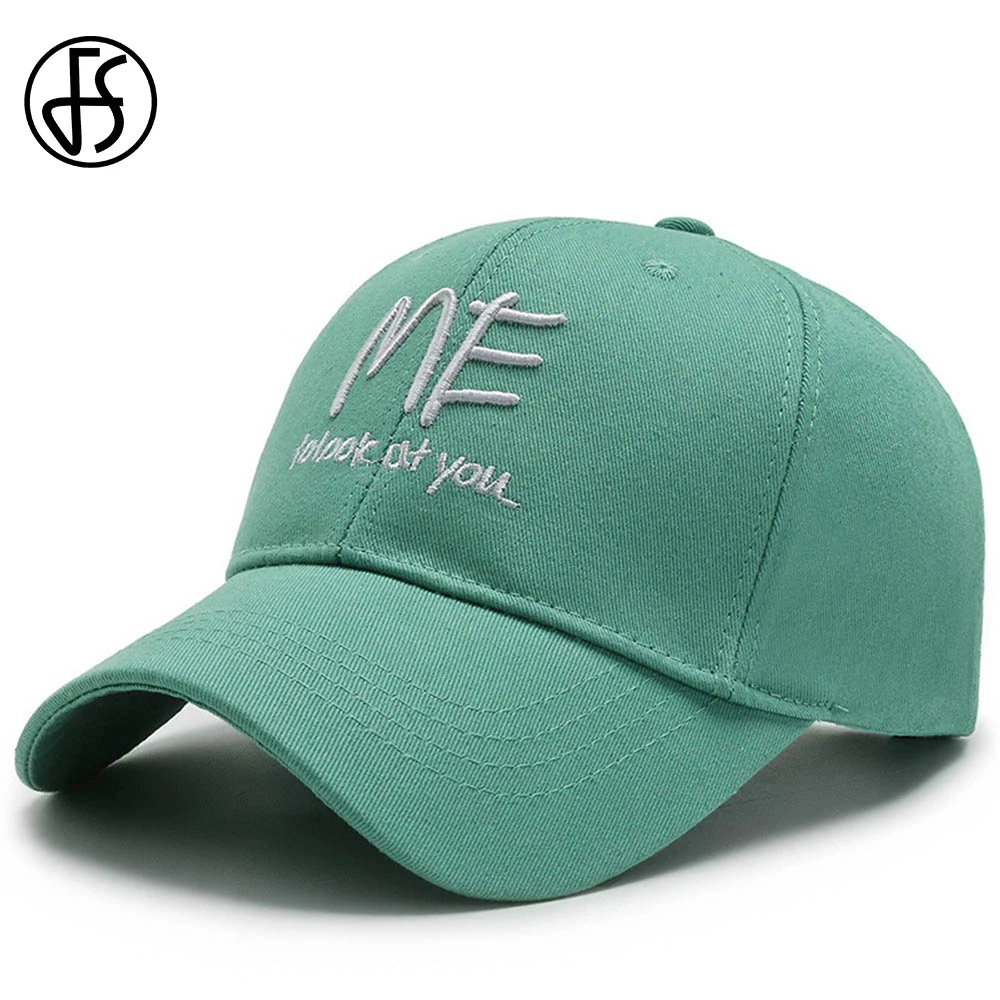 FS Fashion Brand Baseball Caps For Men Green Orange Trucker Hat Casual Summer Women Hats Street Snapback Hip Hop Face Cap 2024