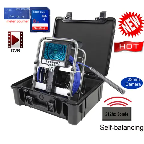 긴 셀프 레벨링 23mm 512hz 송신기 Sonde 파이프 하수구 검사 카메라 내시경 내시경 7CLD DVR 미터 카운터 긴 셀프 레벨링 23mm 512hz 송신기 Sonde 파이프 하수구 검사 카메라 내시경 내시경 7CLD DVR 미터 카운터