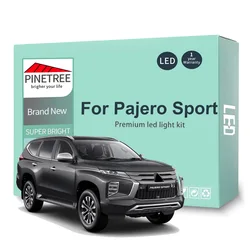 Led Interior Light Kit For Mitsubishi Pajero Sport 1 2 3 1996 -2015 2016 2017 2018 2019 2020 Led Bulbs Canbus No Error