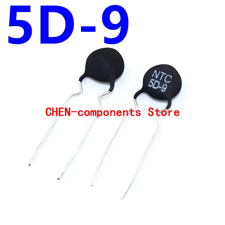 10Pcs NTC Thermistor 5D-9