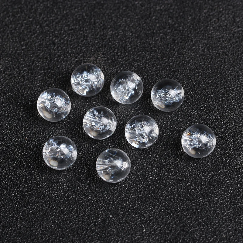 4A Natural Himalaya Quartz Crystal  Single Bead DIY Jewelry Making