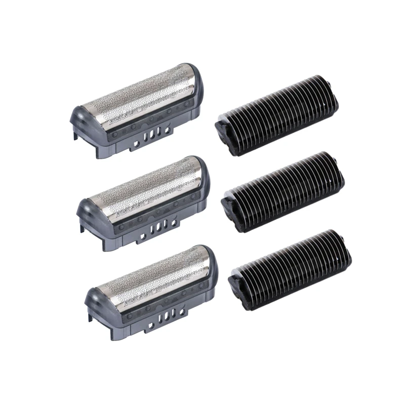 10B 20B Shaver 3x Foil and 3x blade for BRAUN CruZer3 Z4 Z5 180 190 1735 1775 Z40 1000 shaver razor
