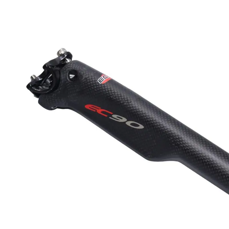 2023 new EC90 Carbon Fiber MTB/Road Bicycle Seatpost 3K Winding Seat Post 27.2/30.8/31.6mm Seat Tube Cycling Parts matte finish