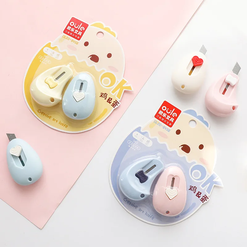 Kawaii Mini แบบพกพาแบบพกพาชุดมีดน่ารักกระดาษมีดวอลล์เปเปอร์มีดทำด้วยมือมีดเครื่องเขียนซอง Mini