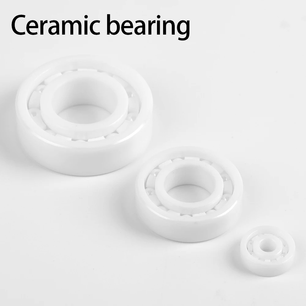 1pc Ceramic Bearing High Precision Full Ceramic ZrO2 Deep Groove Ball Bearing 608 6000 6001 6002 6003 6004 6005 6006