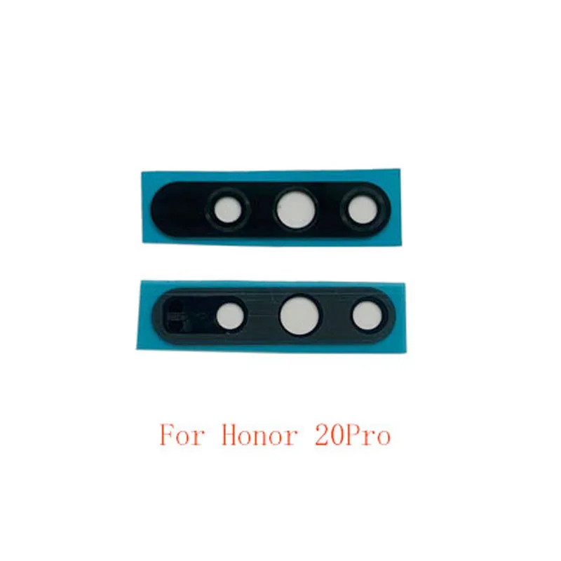 2Pcs Back Rear Camera Lens Glass For Honor 30 20 Pro 20 10i 10 9X Play 9 Lite Camera Glass Lens Repair Parts