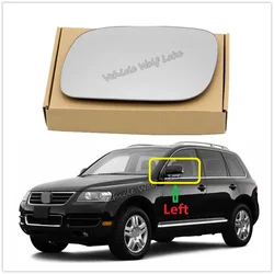 Left Side Heated Mirror GLass For VW Touareg 2002 2003 2004 2005 2006 2007 Car-Stying Rear Mirror Heated Mirror GLasses