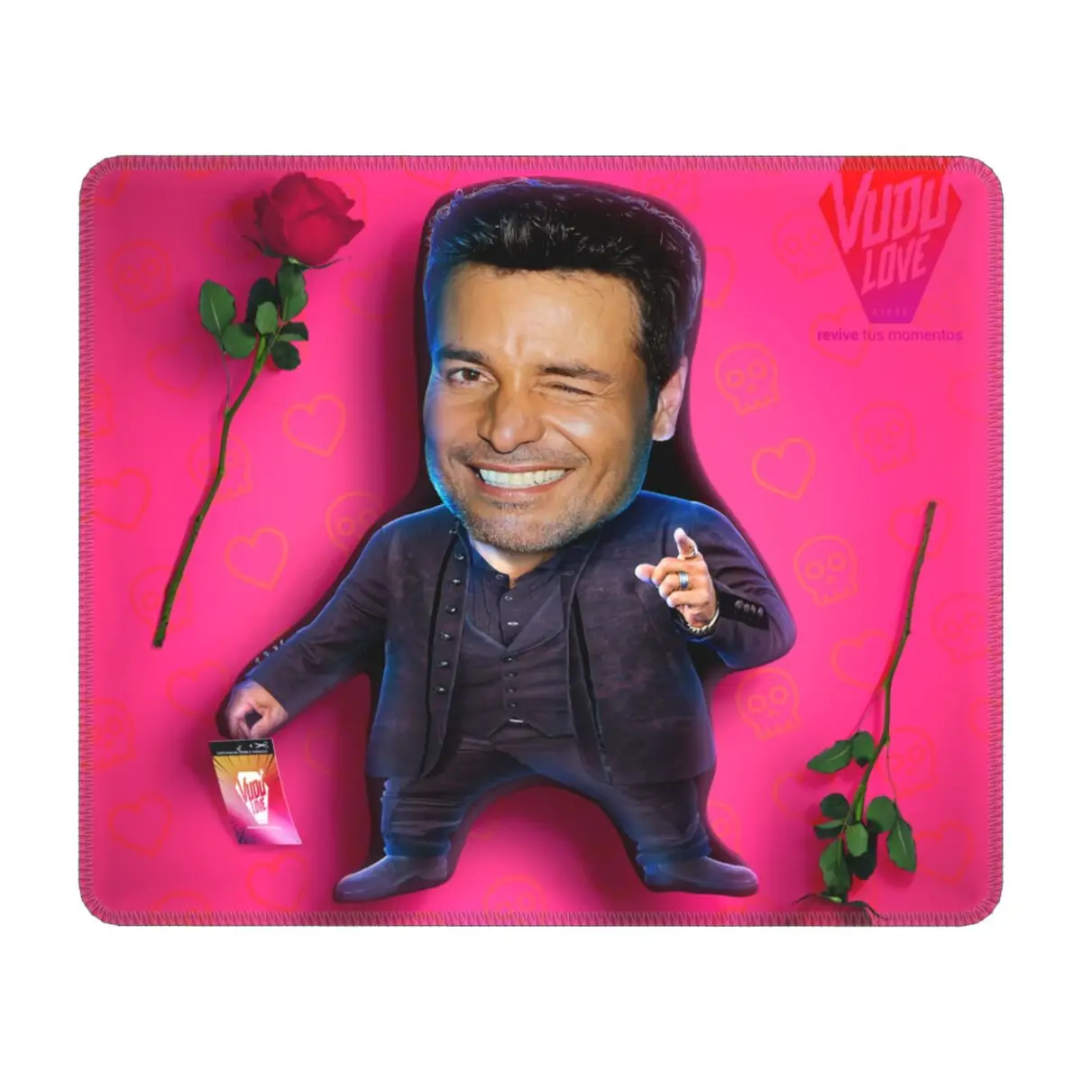 Chayanne Chiquito Meme Gaming Mouse Pad Customized Anti-Slip Rubber Base Lockedge Mousepad Office Laptop Computer PC Mouse Mat