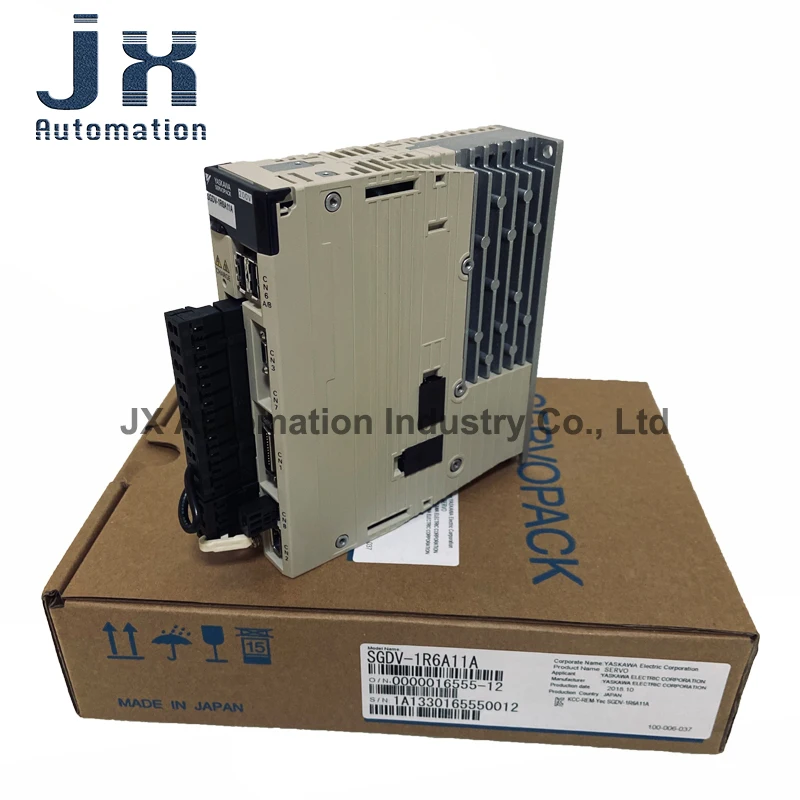 100% original novo trifásico 200v 200w servo drive SGDV-1R6A11A