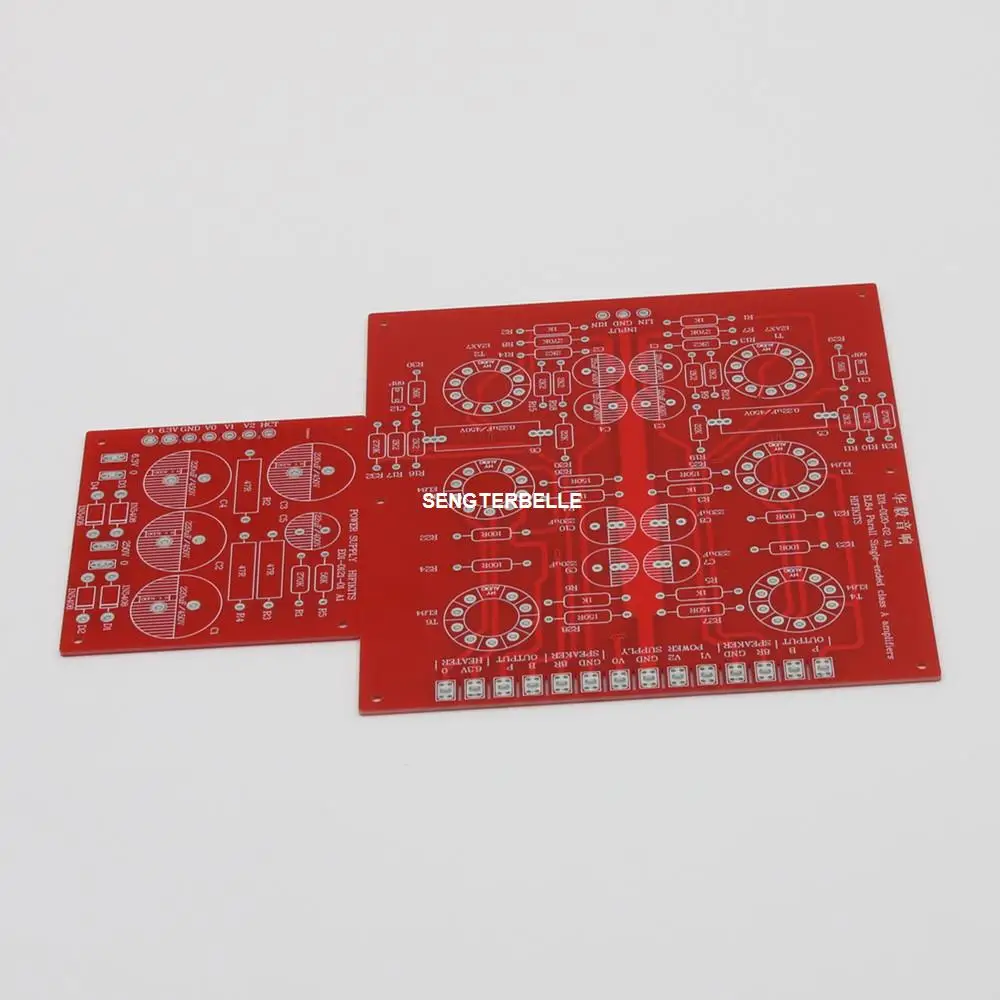 HiFi EL84 Amp Parallel Single-Ended Class A Tube Amplifier PCB + Power Supply  Board PCB