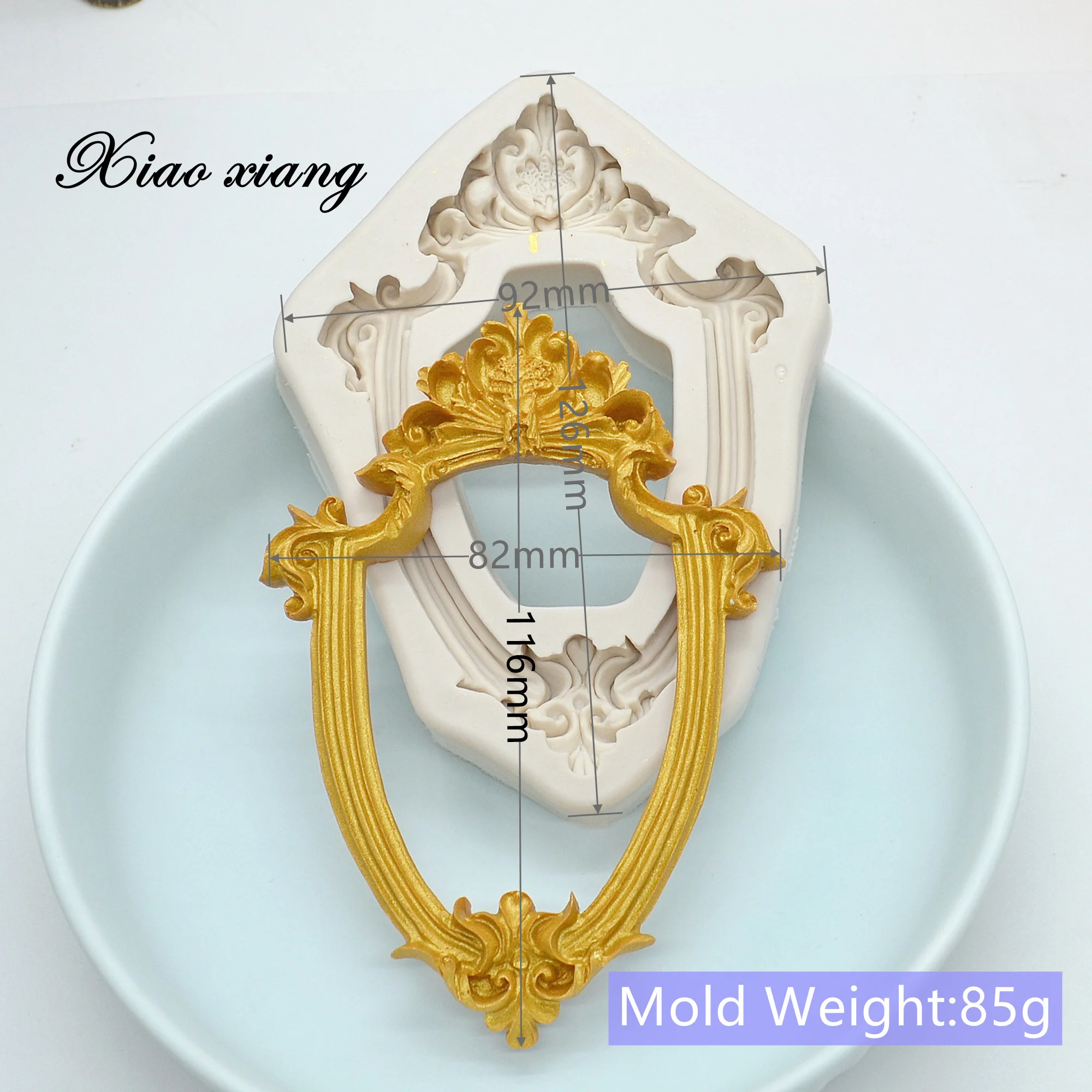 3D Photo Frame Silicone Fondant Molds For Baking DIY Fondant Cake Decorating Tools Pastry Kitchen Baking Accessories