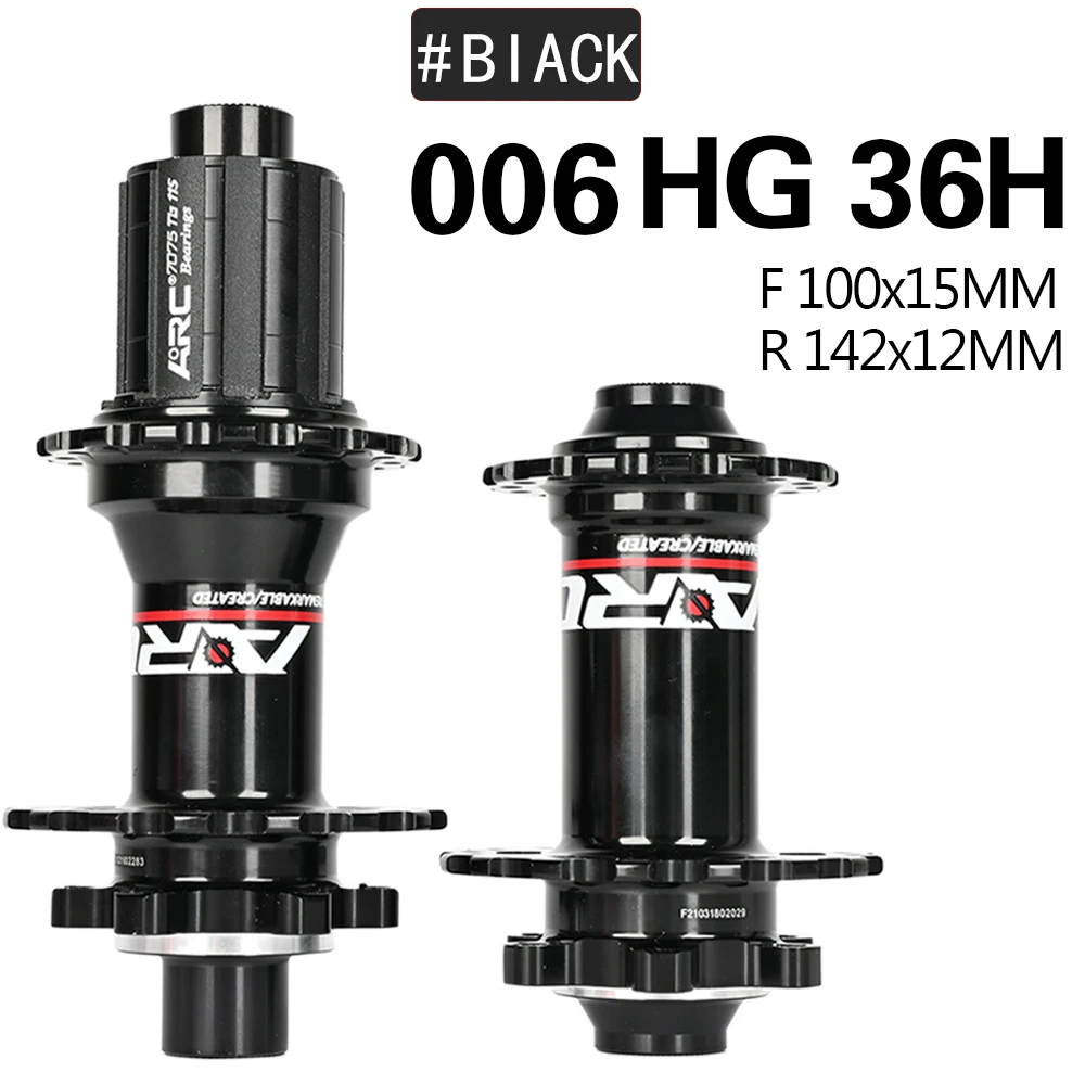 ARC 006 Fahrradnaben 399 g/Paar abgedichtetes Lager Mountainbike-Nabe QR Thru 32 36 28 Löcher Scheibenbremse 4 Lager 4 Sperrklinken 8-11 Geschwindigkeit – Detail 22
