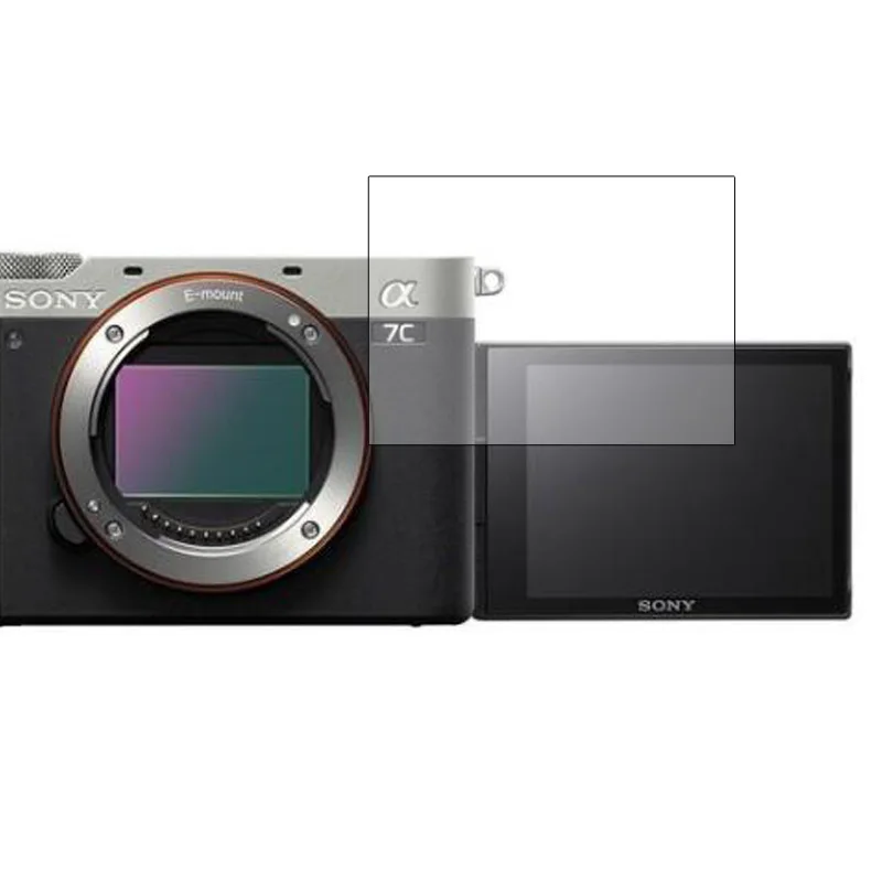 Tempered Glass Protector Guard Cover for Sony Alpha 7C ILCE-7CL A7C A7CL Camera LCD Display Screen Protective Film Protection