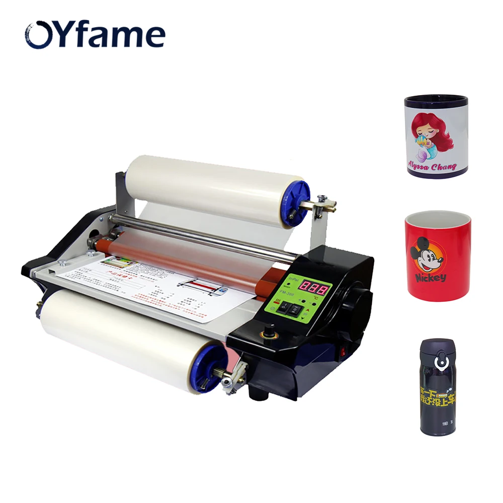 OYfame  UV DTF Machine Automatic Cold & Hot Roll laminating machine For UV DTF Sticker trasnfer Machine