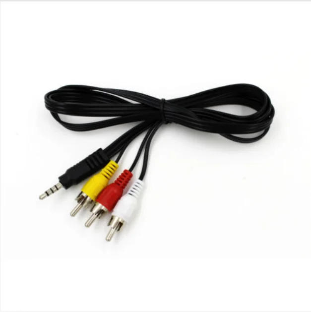 DV TV 연결 케이블 추천: 3.5mm to RCA AV 케이블로 오래된 비디오를 HDTV로 재생하기