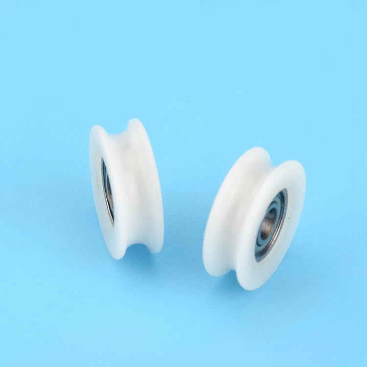 U3*13.5*4.4mm, rope, wire pulley, U groove, plastic bearing pulley, POM