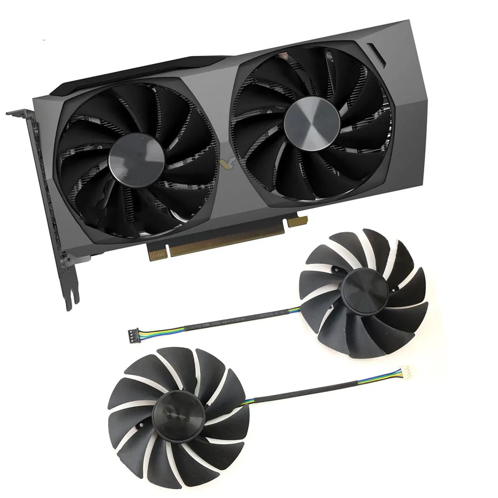 

1/2 шт., сменный вентилятор для видеокарты ZOTAC RTX3060 RTX3060ti