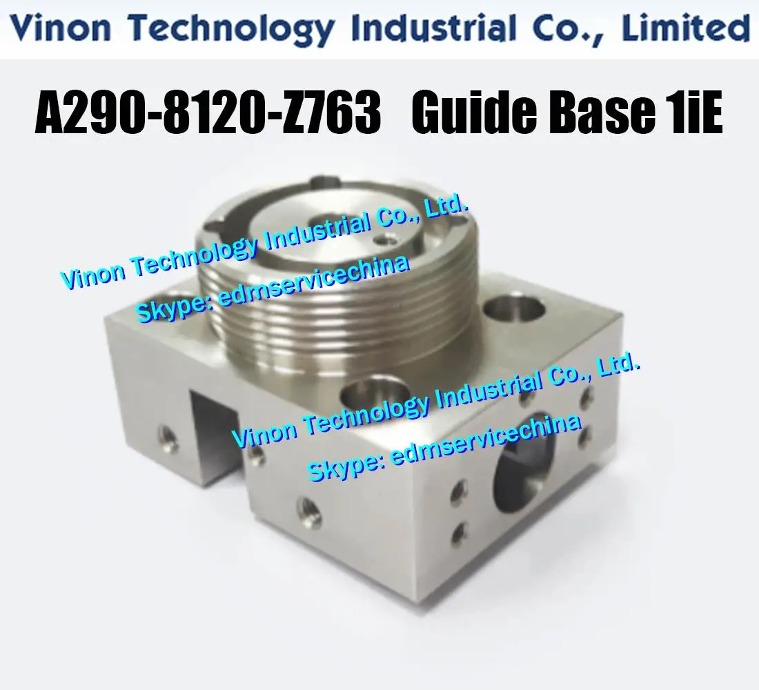 Imagem -02 - A2908119-z763 Edm Morrem Base de Guia 0ie para Fanuc id ie Cia C400ia C600ia Máquinas da Série. Fanuc Edm Wear Peças A2908119z763