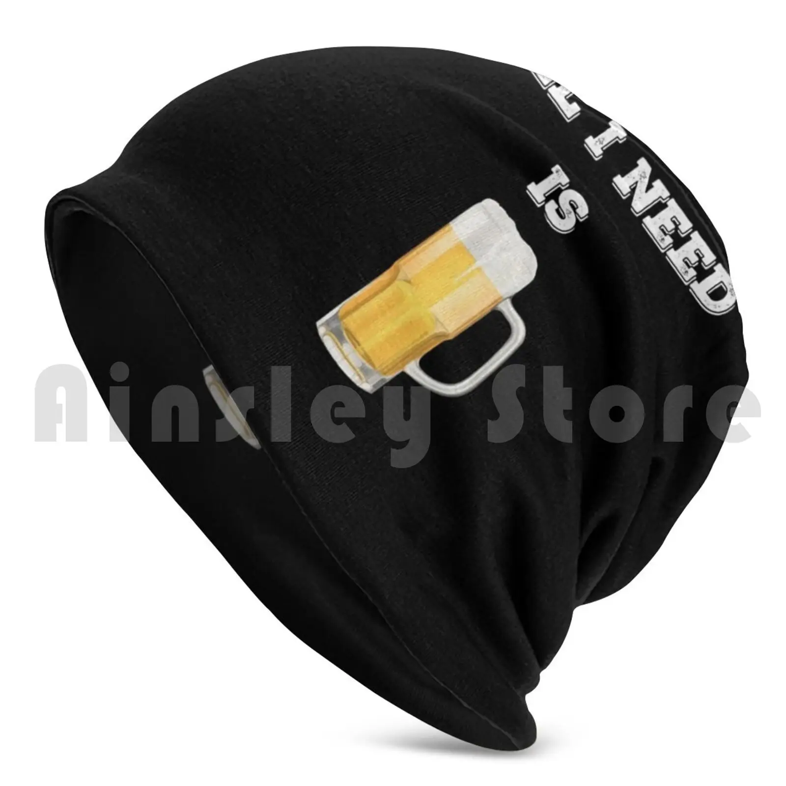 Bier-All I Need Is Beer Beanies Pullover Cap Comfortable D0100348a Beer Party Homebrew Beer Geek Oktoberfest