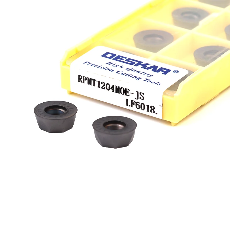 Imagem -02 - Carboneto Redondo Inserção Deskar Torno Cnc Fresagem Interna Ferramenta de Gerencio Rpmt 1003 para Srdpn Titular Rpmt1003 Rpmt10t3 Rpmt1204 Lf6018